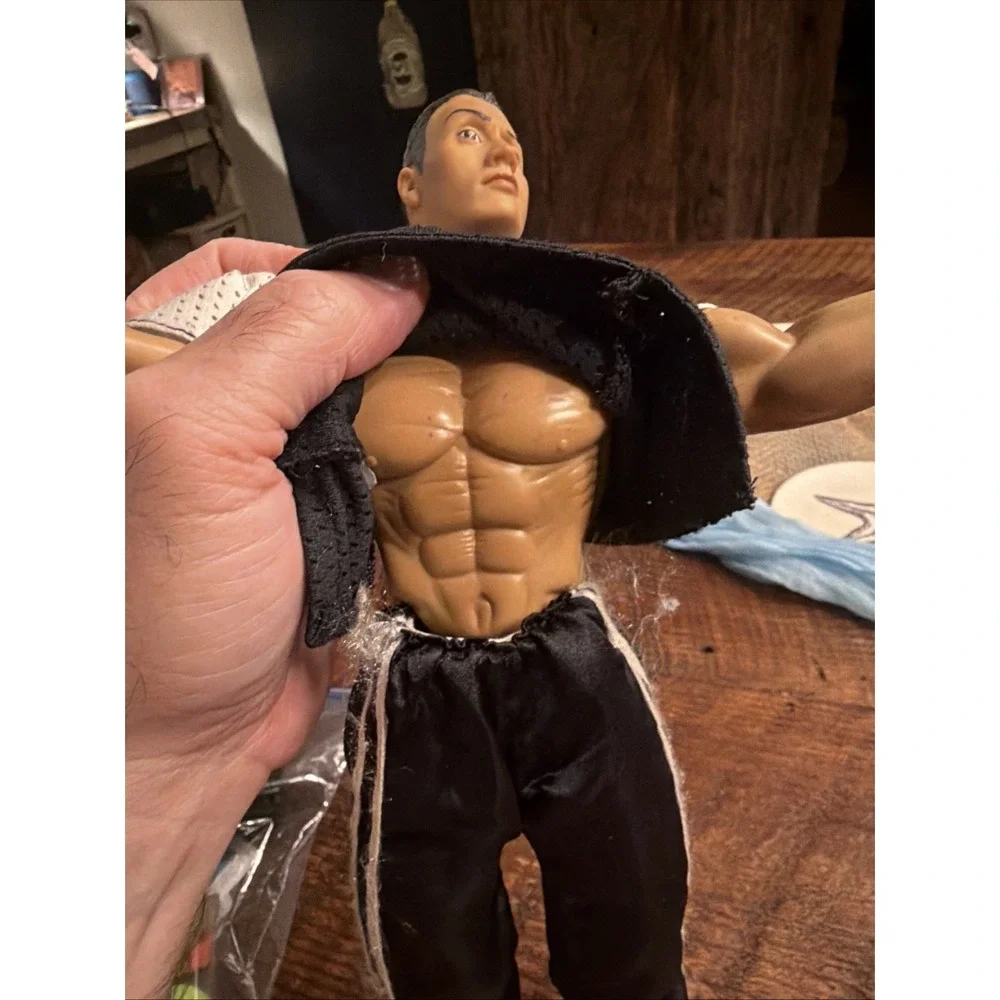 WWF Jakks Ringside Rebels Series 2 THE ROCK (12 inch) Figure
